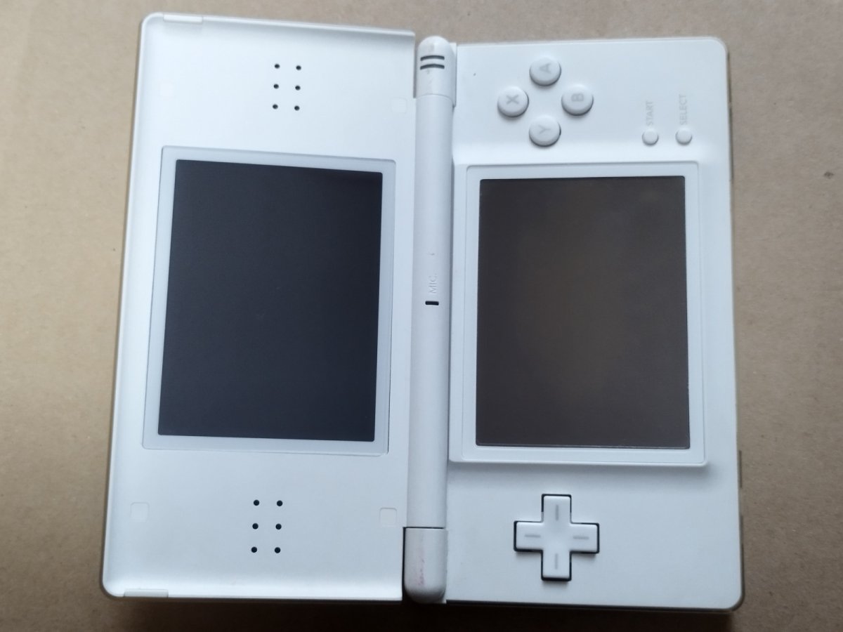 画像3: DSライト本体　ホワイト　箱説無　ニンテンドーDS【8m6】 (3)