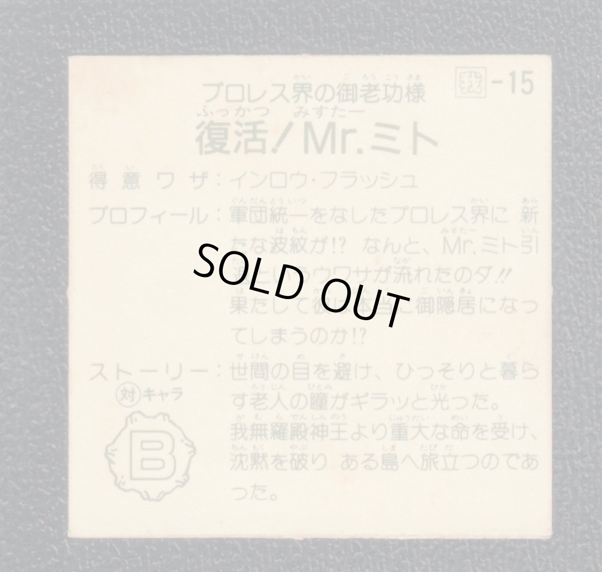 画像2: Mr.ミト　ハッスルマッチ (2)