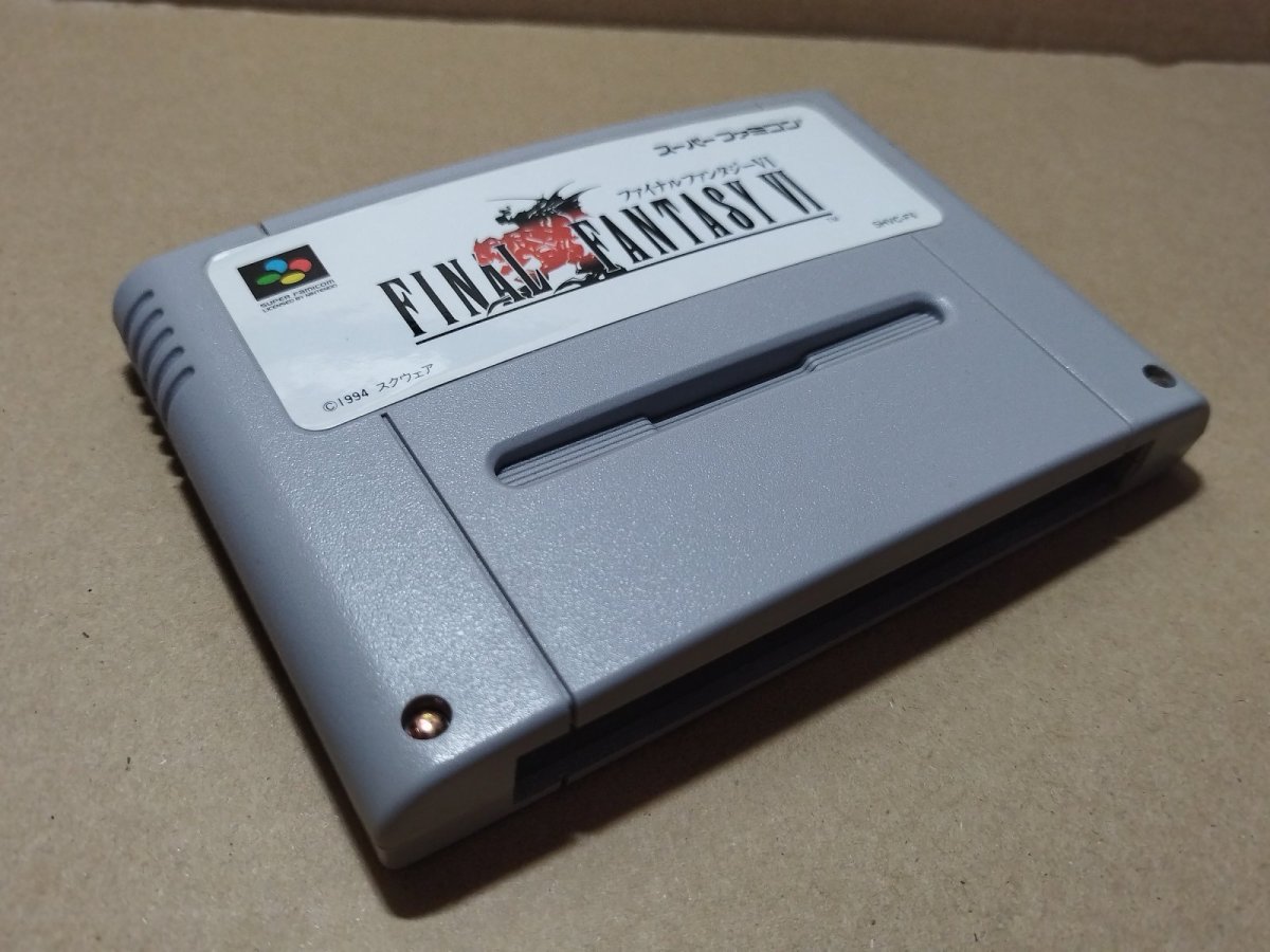 画像7: 【美品評価価格】　ファイナルファンタジーVI　箱説無　SFCスーパーファミコン【8h4】 (7)