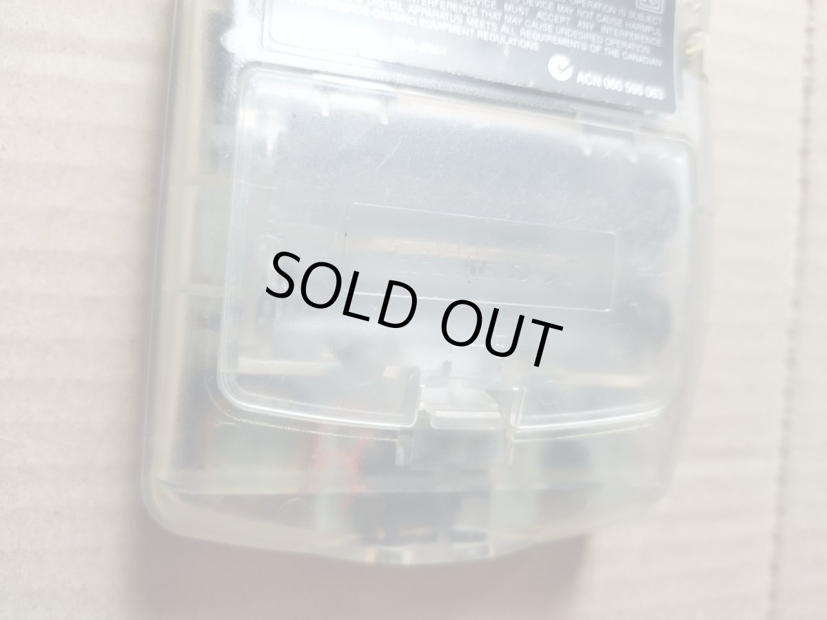 画像6: 【ジャンク】ゲームボーイカラー本体クリア　箱説無　GBゲームボーイ【7h2】 (6)