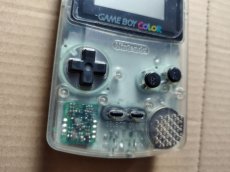 画像3: 【ジャンク】ゲームボーイカラー本体クリア　箱説無　GBゲームボーイ【7h2】 (3)