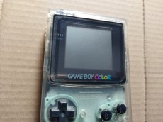 画像2: 【ジャンク】ゲームボーイカラー本体クリア　箱説無　GBゲームボーイ【7h2】 (2)