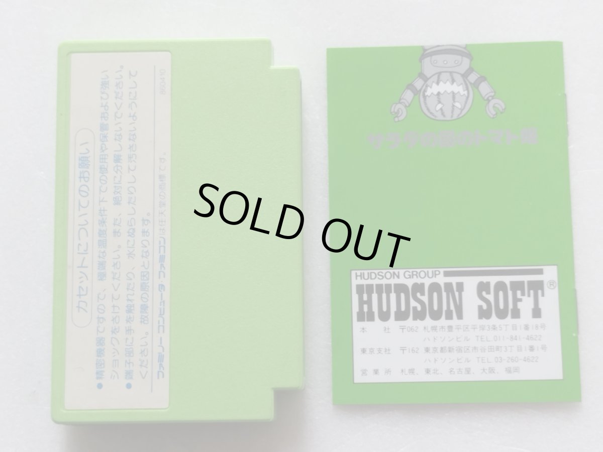 画像8: サラダの国のトマト姫　箱説有　FCファミコン【6h5】 (8)