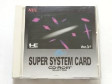 画像1: スーパーシステムカード　箱説有　PCエンジン【7h6】 (1)