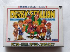 画像1: ダービースタリオン　箱説有　FCファミコン【6h4】 (1)