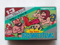 画像1: タッグチームプロレスリング　葉書箱説有　FCファミコン【6h4】 (1)