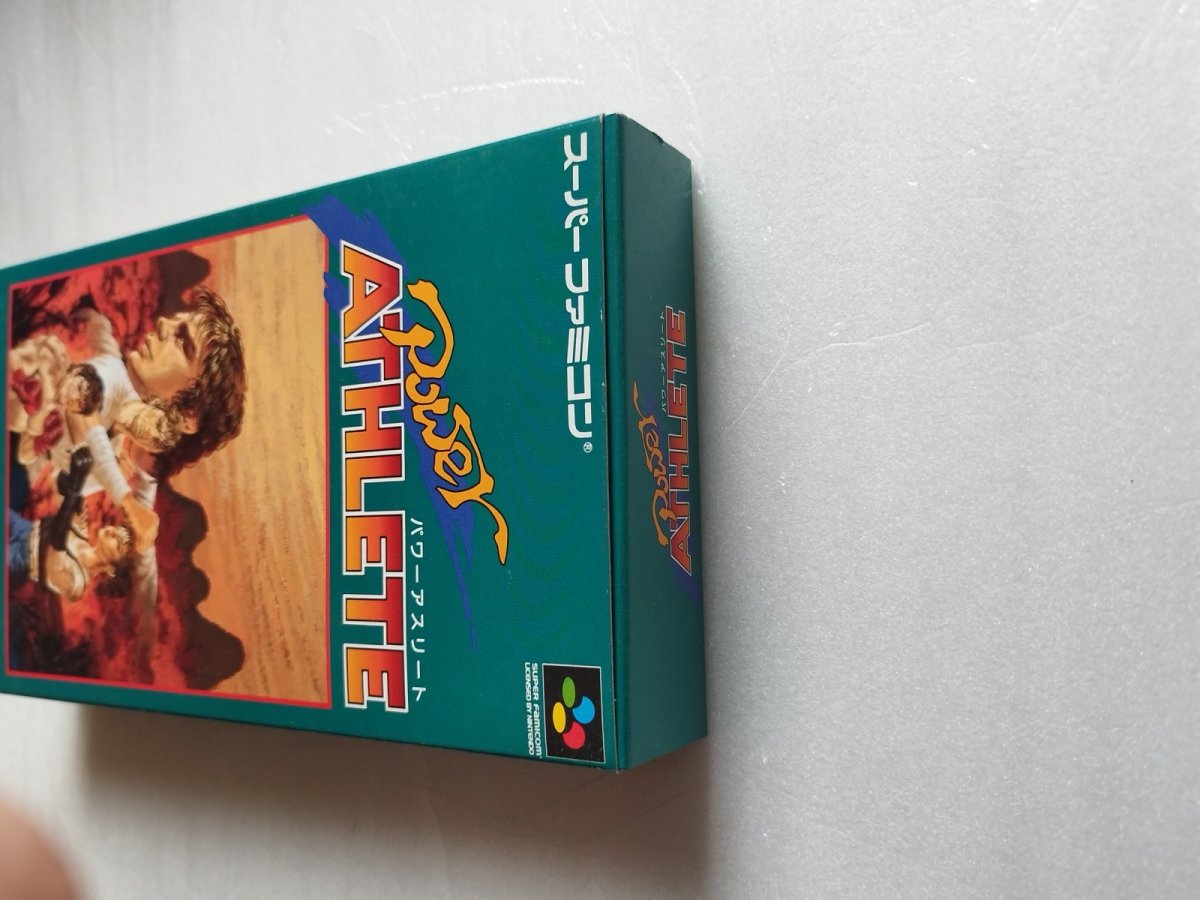 画像11: 【美品評価価格】パワーアスリート　箱説有　SFCスーパーファミコン【5m6】 (11)