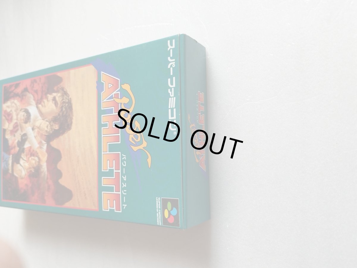 画像11: 【美品評価価格】パワーアスリート　箱説有　SFCスーパーファミコン【5m6】 (11)