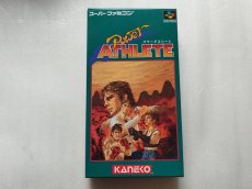 画像1: 【美品評価価格】パワーアスリート　箱説有　SFCスーパーファミコン【5m6】 (1)