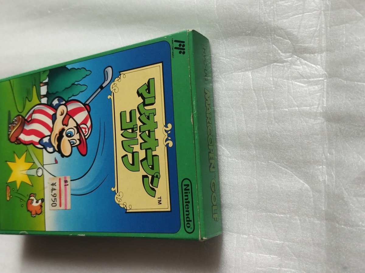 画像6: マリオオープンゴルフ　箱説有　FCファミコン【6h4】 (6)