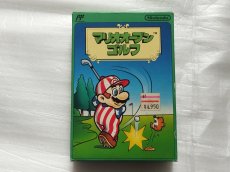 画像1: マリオオープンゴルフ　箱説有　FCファミコン【6h4】 (1)