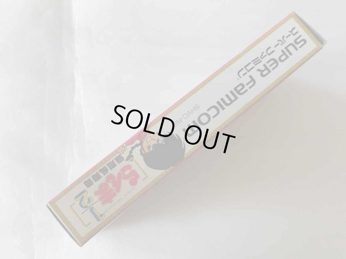 画像9: らんま1/2 爆烈乱闘篇　 箱説有　SFCスーパーファミコン【9h9】 (9)