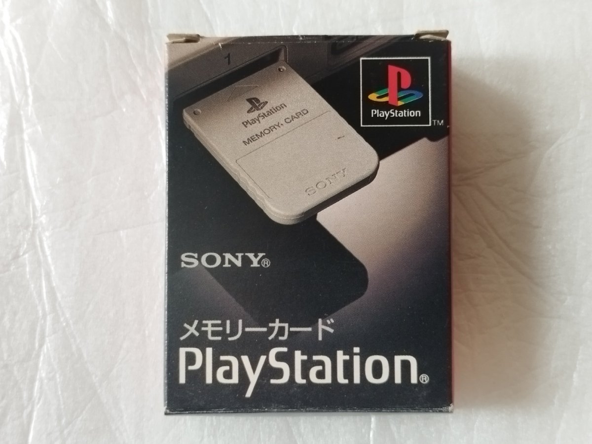 画像1: メモリーカードSCPH-1020　箱説有　PS1プレイステーション【2】 (1)