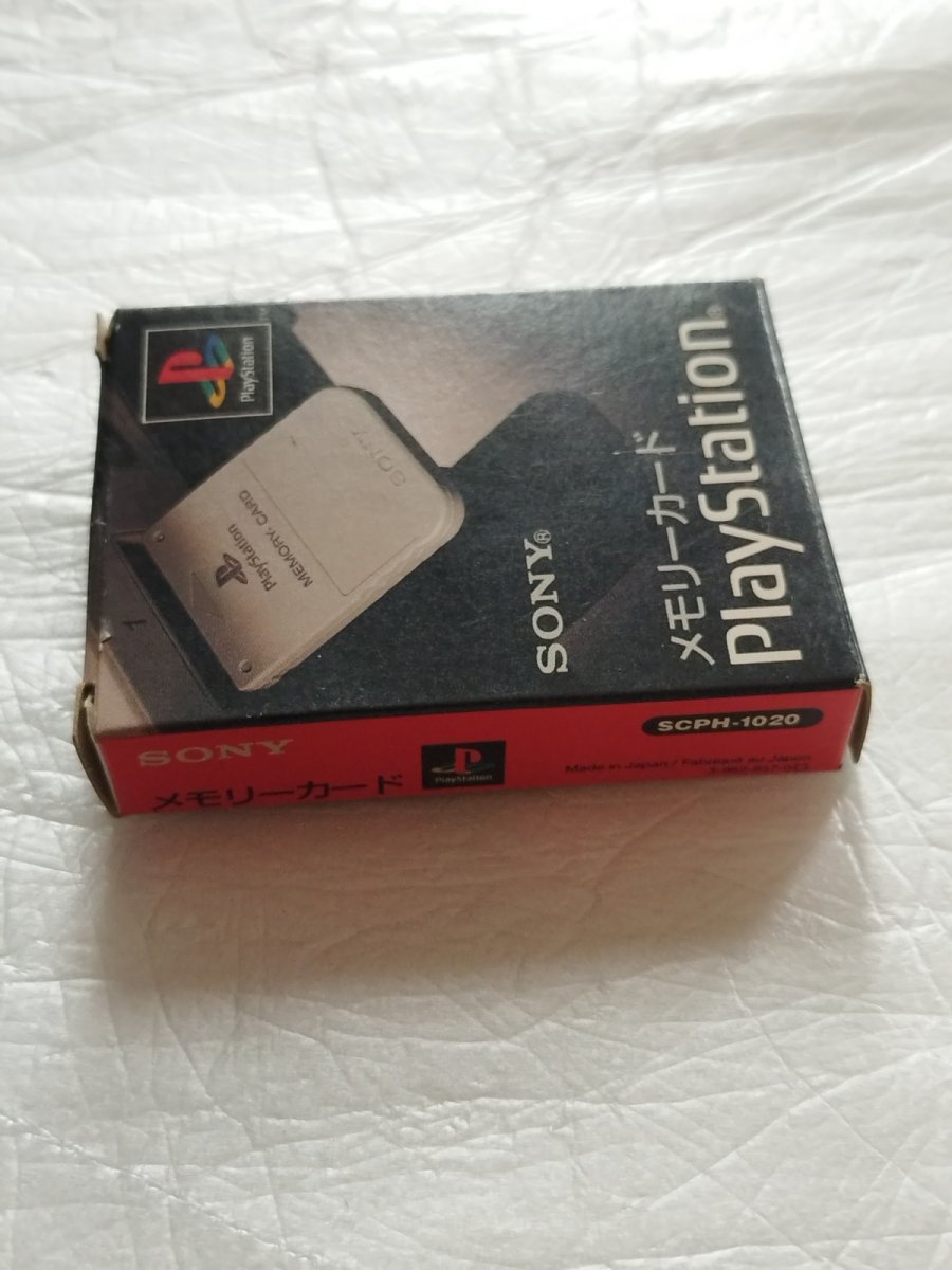 画像6: メモリーカードSCPH-1020　箱説有　PS1プレイステーション【2】 (6)