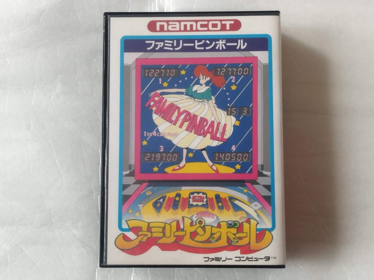 画像1: ファミリーピンボール　新品未使用　FCファミコン【5h5】 (1)