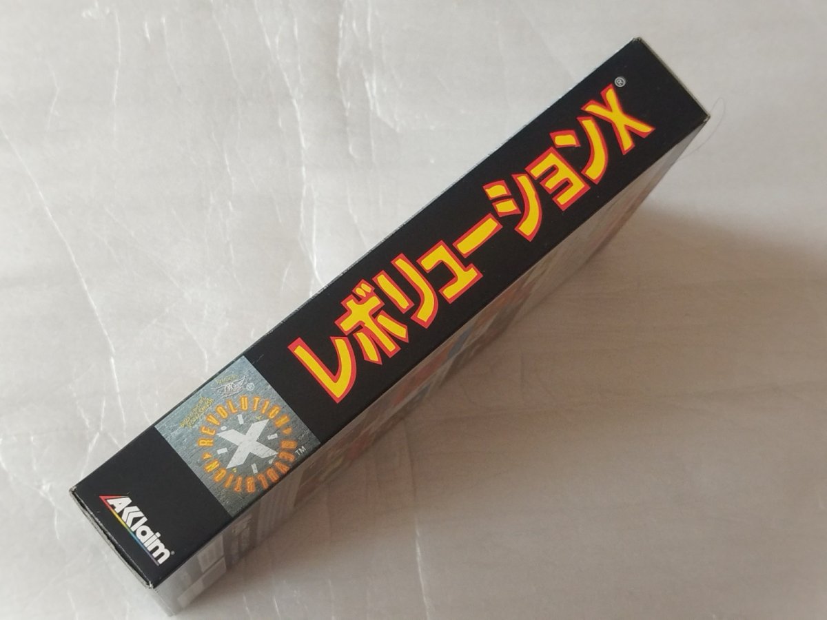 画像6: 【美品評価価格】レボリューションX　箱説有　SFCスーパーファミコン【9m9】 (6)