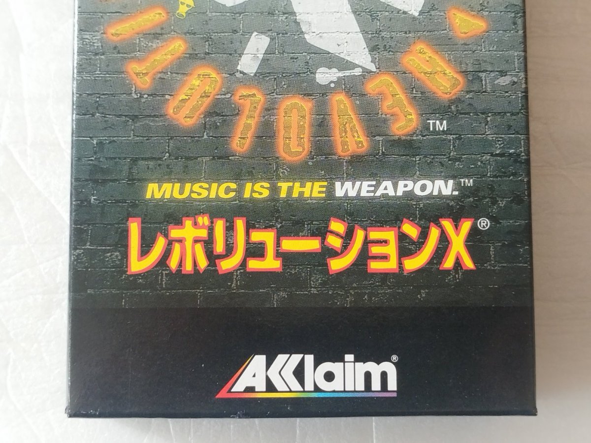 画像5: 【美品評価価格】レボリューションX　箱説有　SFCスーパーファミコン【9m9】 (5)