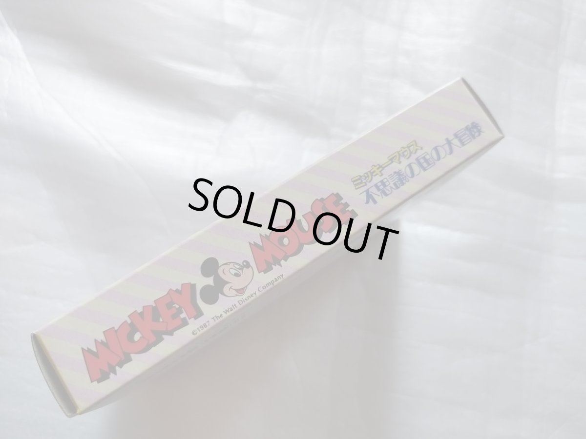 画像4: ミッキーマウス 不思議の国の大冒険　新品未使用　FCファミコン【5m5】 (4)