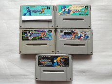 画像1: ロックマン7 X X2 X3 フォルテ 5本セット 　箱説無　SFCスーパーファミコン【19】 (1)