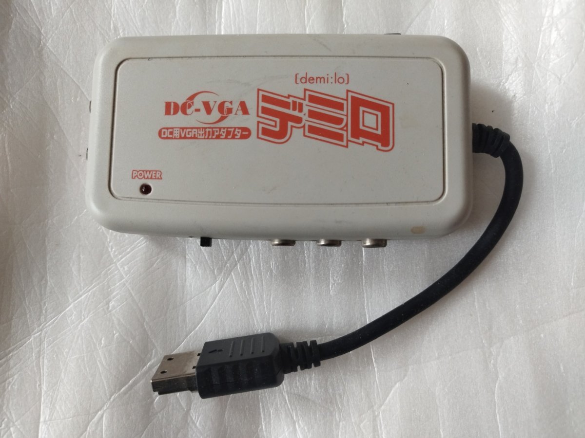 画像1: デミロ　VGA出力アダプター　箱説無　DCドリームキャスト【5m5】 (1)