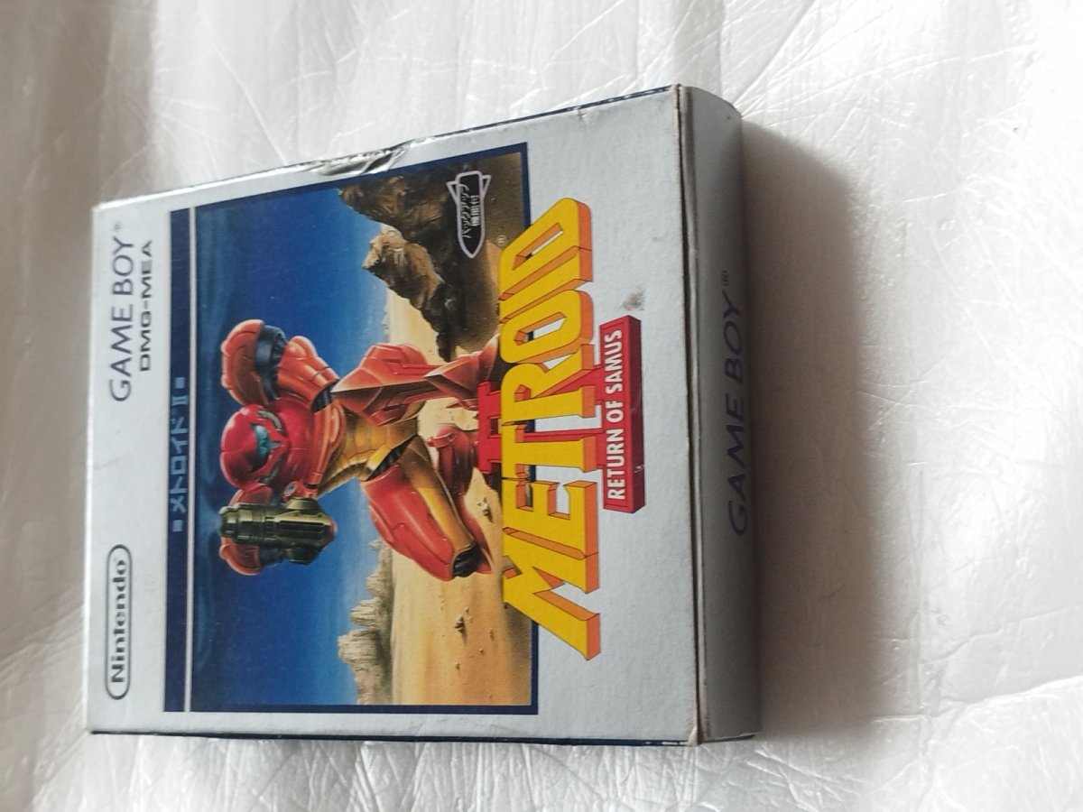 画像8: メトロイドII　箱説有　GBゲームボーイ【5m5】 (8)