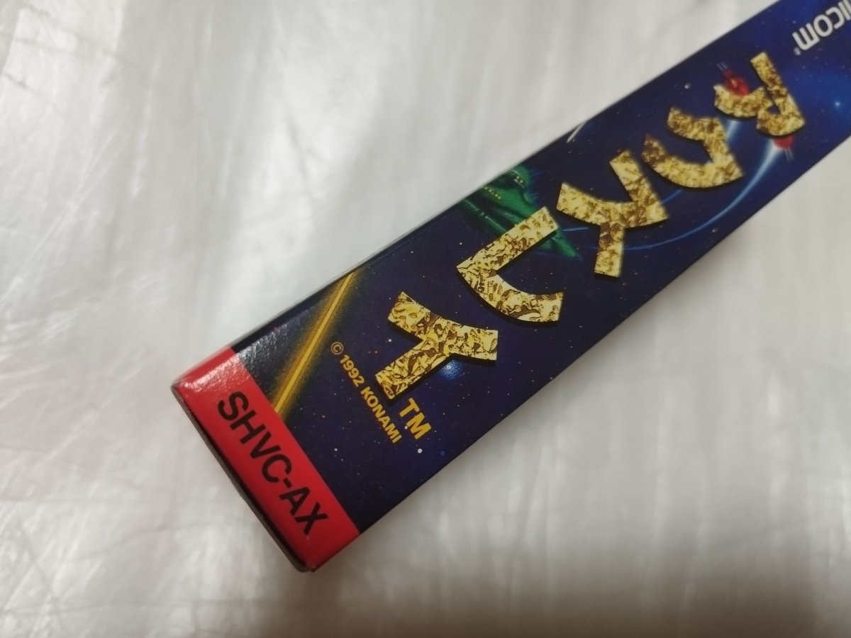 画像6: 【美品評価価格】アクスレイ　箱説無　SFCスーパーファミコン【5m2】 (6)