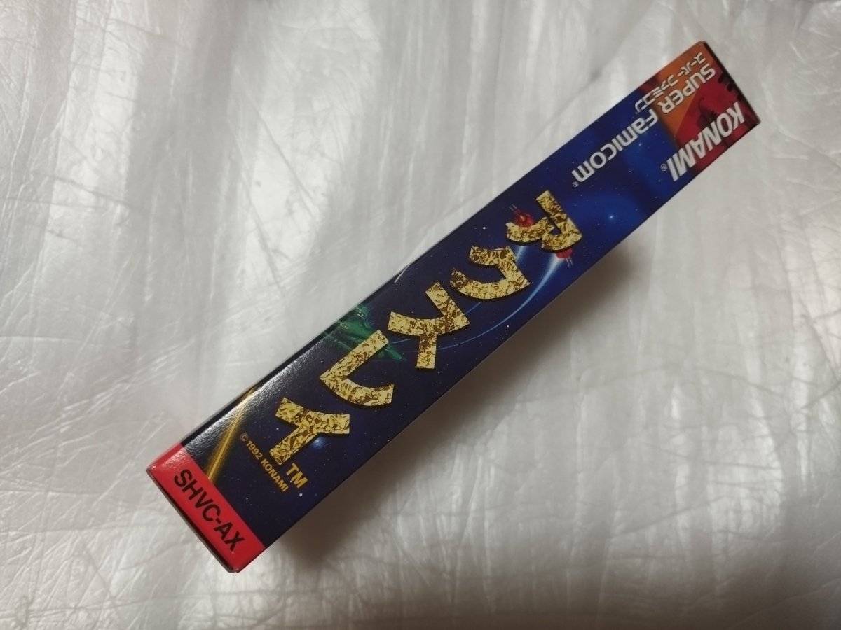 画像4: 【美品評価価格】アクスレイ　箱説無　SFCスーパーファミコン【5m2】 (4)