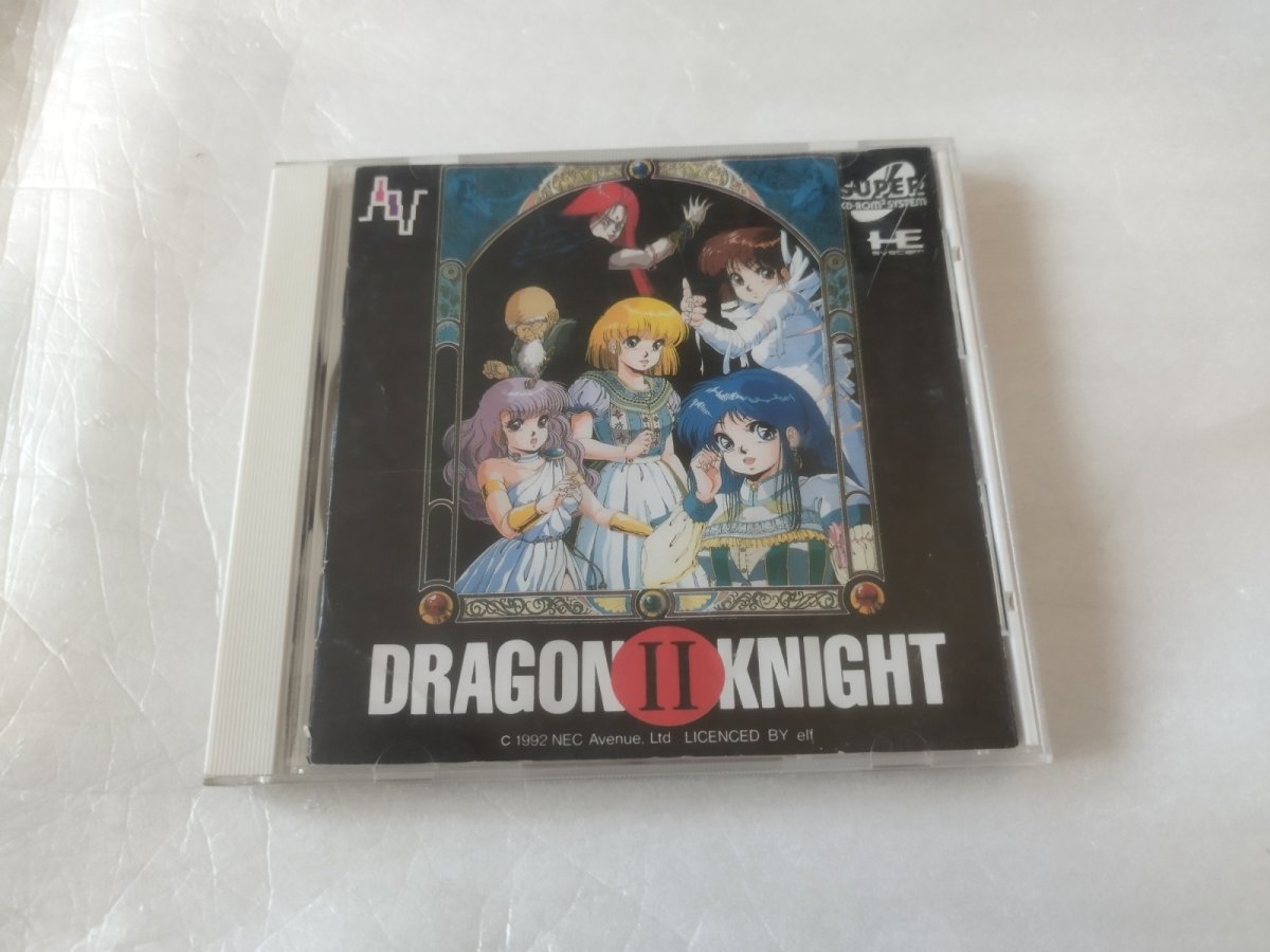 画像1: ドラゴンナイトII　箱説有　PCエンジン【4N4】 (1)