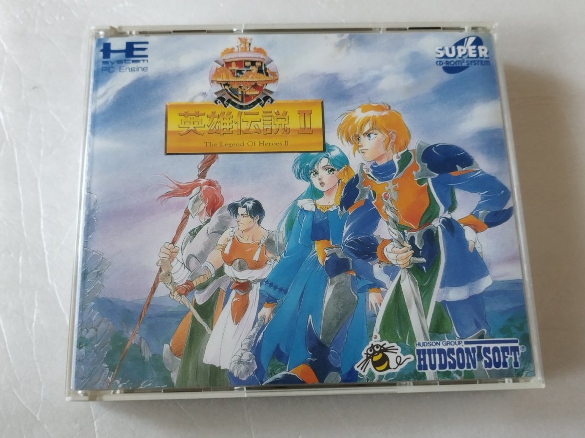 画像1: ドラゴンスレイヤー英雄伝説II　箱説有　PCエンジン【4m4】 (1)