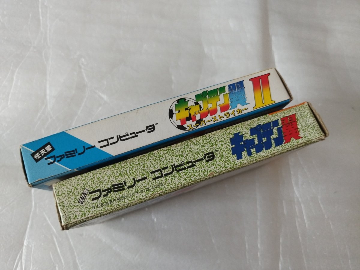 画像4: キャプテン翼セット　箱説有　FCファミコン【5m2】 (4)