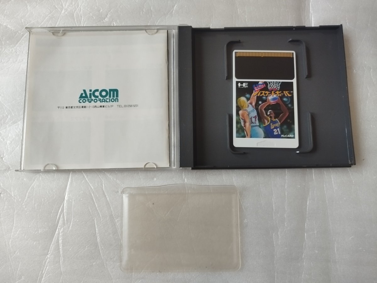 画像3: USAプロバスケットボール　箱説有　PCエンジン【9N2】 (3)