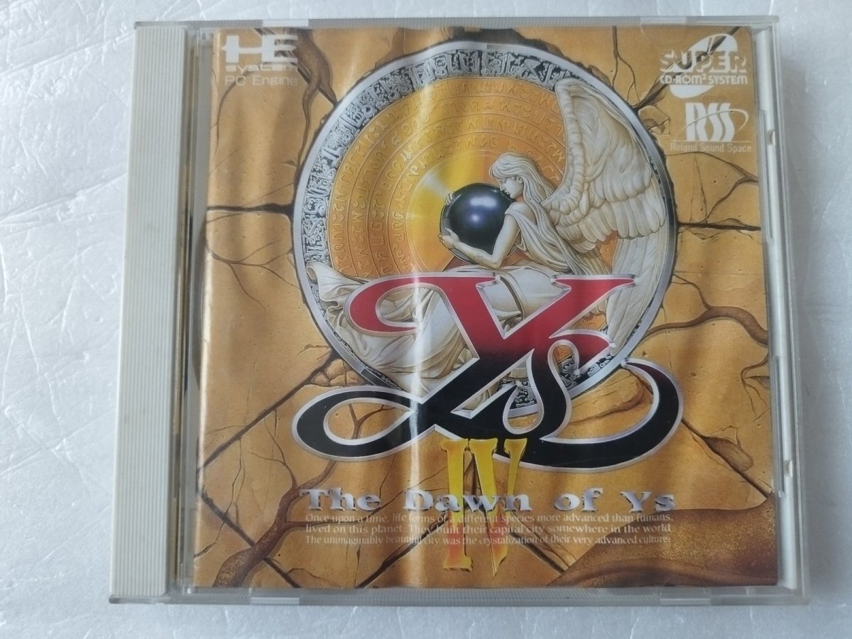 画像1: 【減額品】イースIV ドーン オブ イース　箱説無　PCエンジン【9m3】 (1)