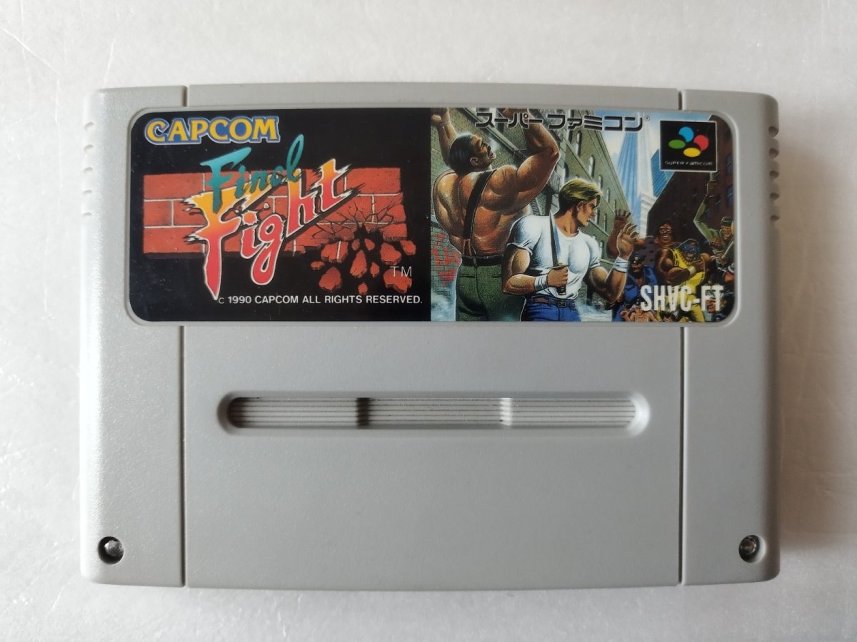 画像1: ファイナルファイト　箱説無　SFCスーパーファミコン【14】 (1)