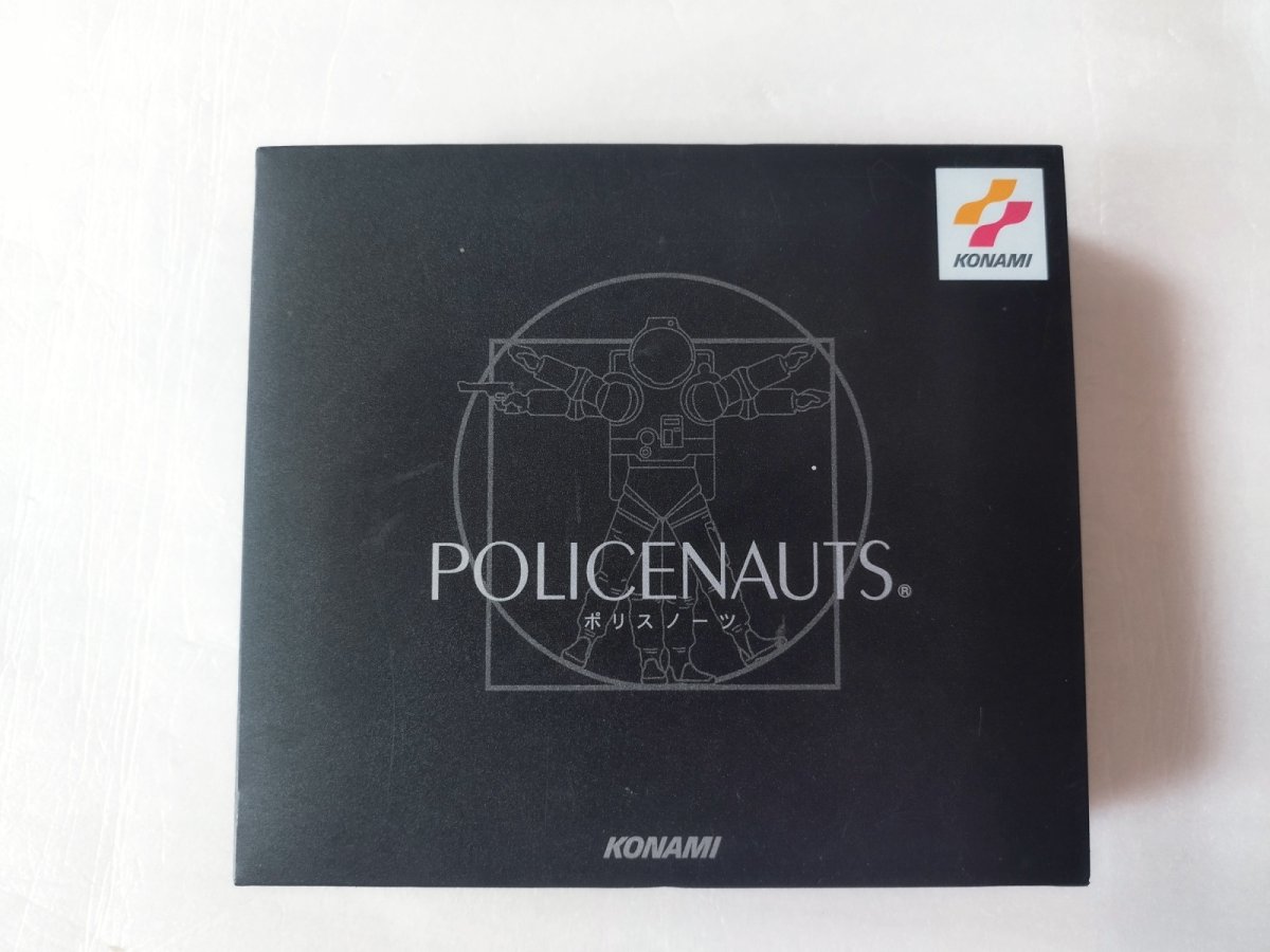 画像1: ポリスノーツ POLICENAUTS 初回プレス　帯箱説有スクラッチ未削り　SSセガサターン【9N5】 (1)