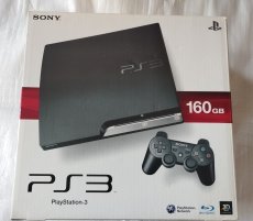 画像1: プレイステーション3本体　160GB　CECH‐2500A　チャコールブラック　箱説有　PS3プレイステーション3 (1)