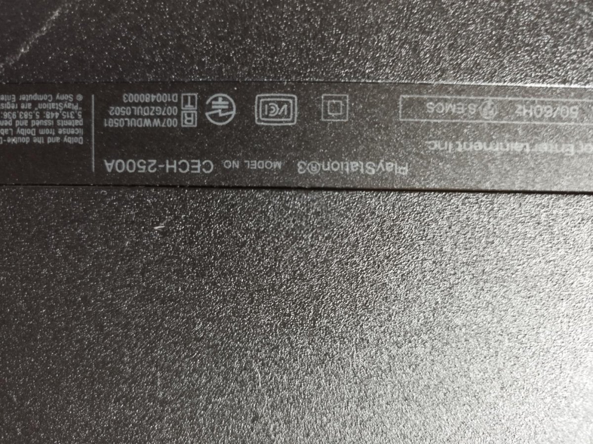画像10: プレイステーション3本体　160GB　CECH‐2500A　チャコールブラック　箱説有　PS3プレイステーション3 (10)