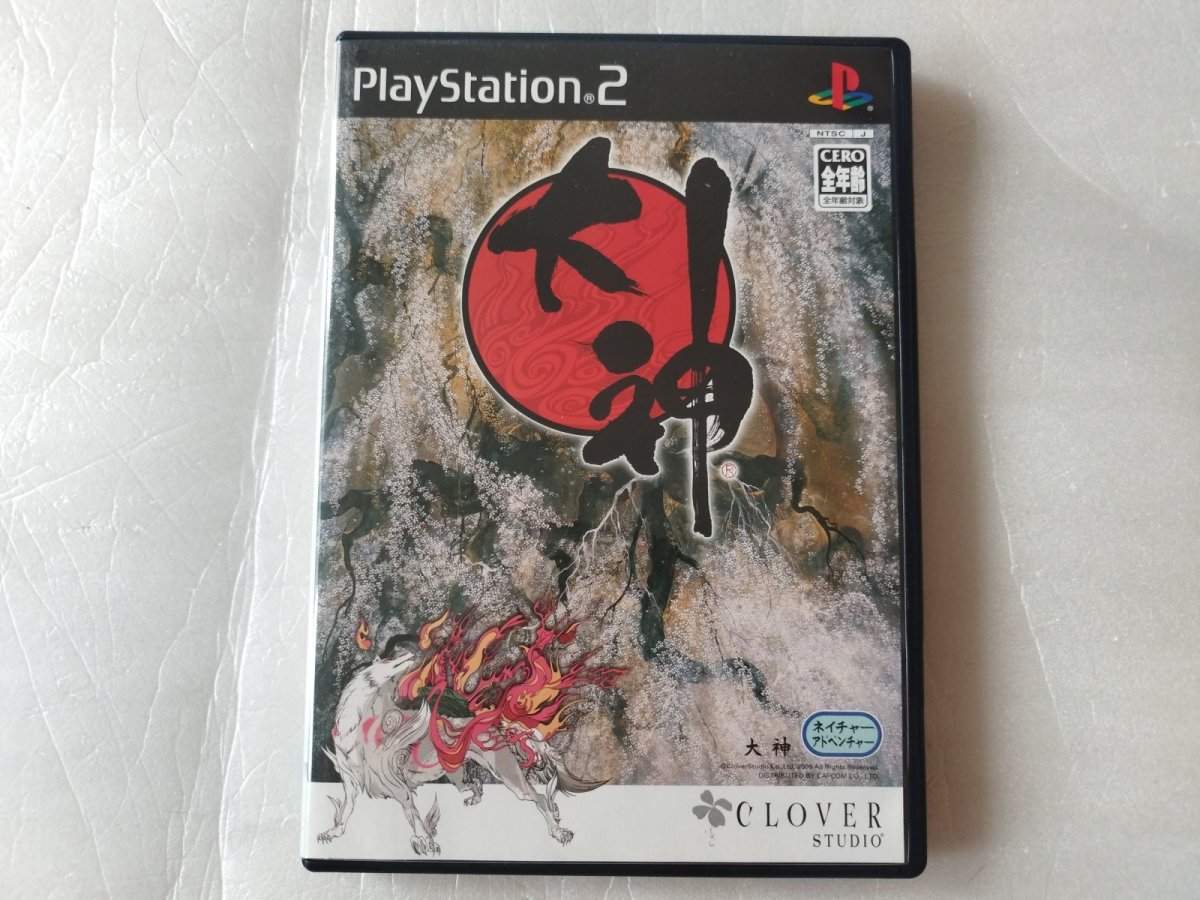 画像1: 大神　箱説有　PS2プレイステーション【4h7】 (1)