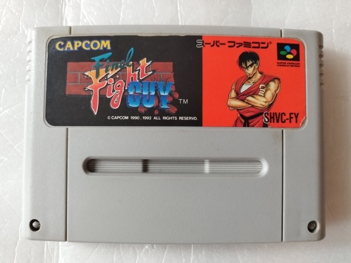 画像1: ファイナルファイトガイ　箱説無　SFCスーパーファミコン【16】 (1)