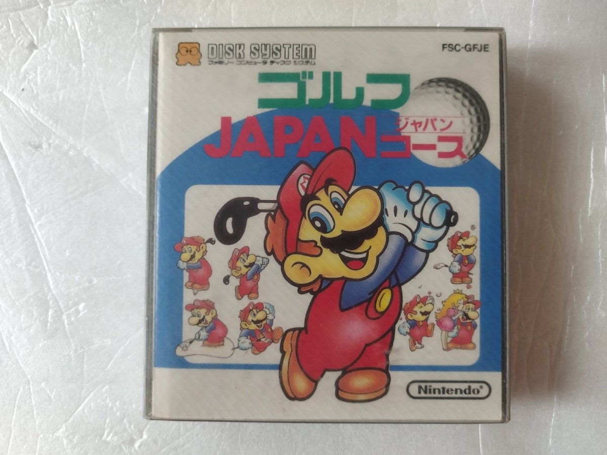 画像1: ゴルフJAPANコース　箱説有　ディスクシステム【10】 (1)