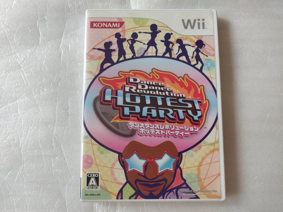 画像1: ダンスダンスレボリューション ホッテストパーティー　箱有説無　wiiウィー【6h8】 (1)