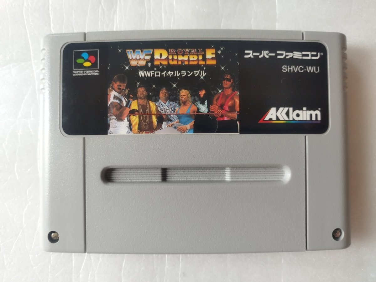 画像1: WWFロイヤルランブル　箱説無　SFCスーパーファミコン【3】 (1)
