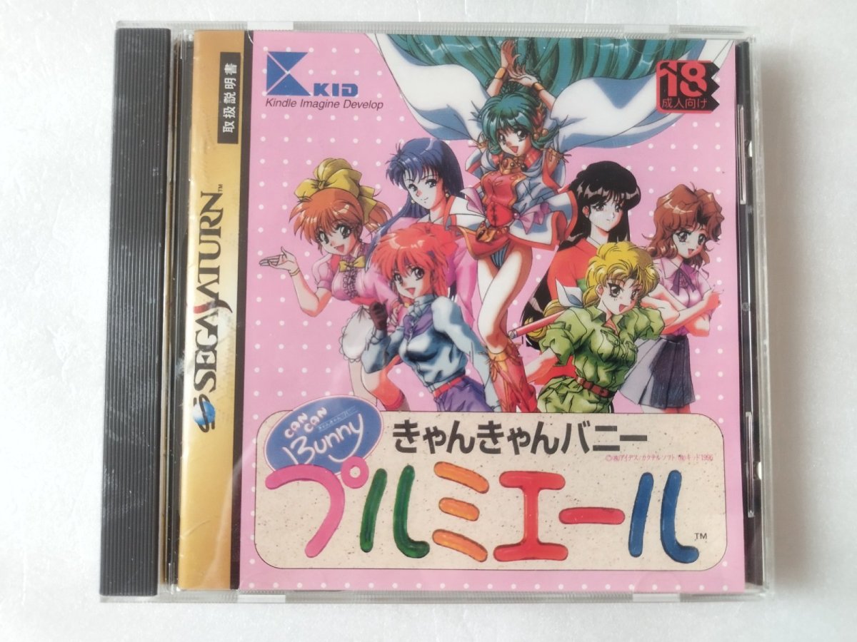 画像1: きゃんきゃんバニー プルミエール　箱説有　SSセガサターン【4m4】 (1)