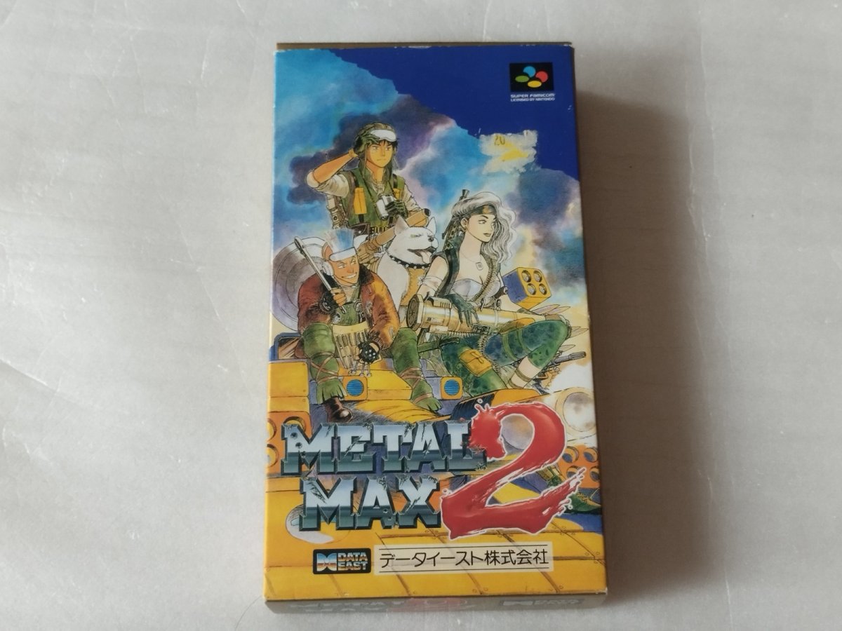画像1: メタルマックス2　箱説有　SFCスーパーファミコン【4n7】 (1)