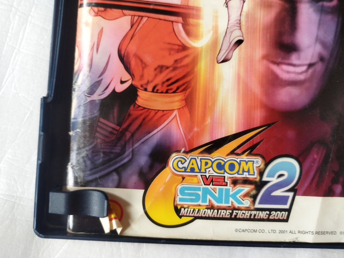 画像3: 【減額品】CAPCOM VS. SNK 2 MILLIONAIRE FIGHTING 2001　箱説有　PS2プレイステーション【6h7】 (3)
