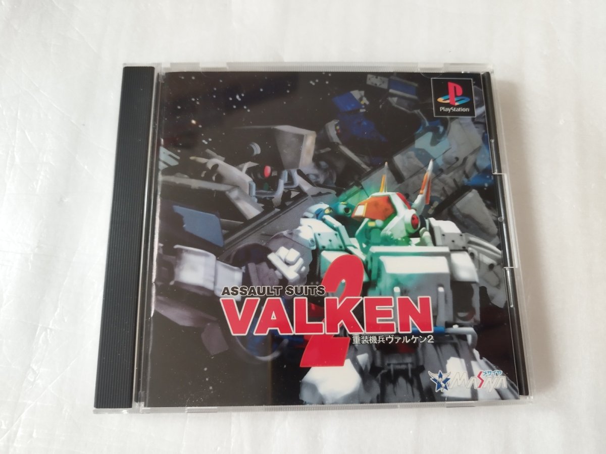 画像1: 【美品評価価格】重装機兵ヴァルケン2　帯葉書箱説有　PS1プレイステーション【4N1】 (1)