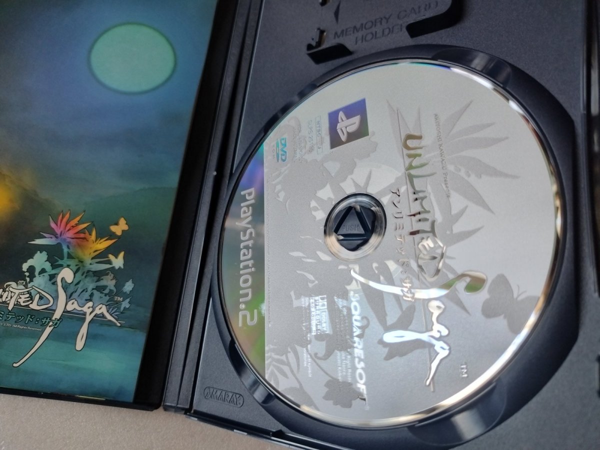 画像5: 【美品評価価格】アンリミテッドサガ チラシ箱説有　PS2プレイステーション2【7m8】 (5)