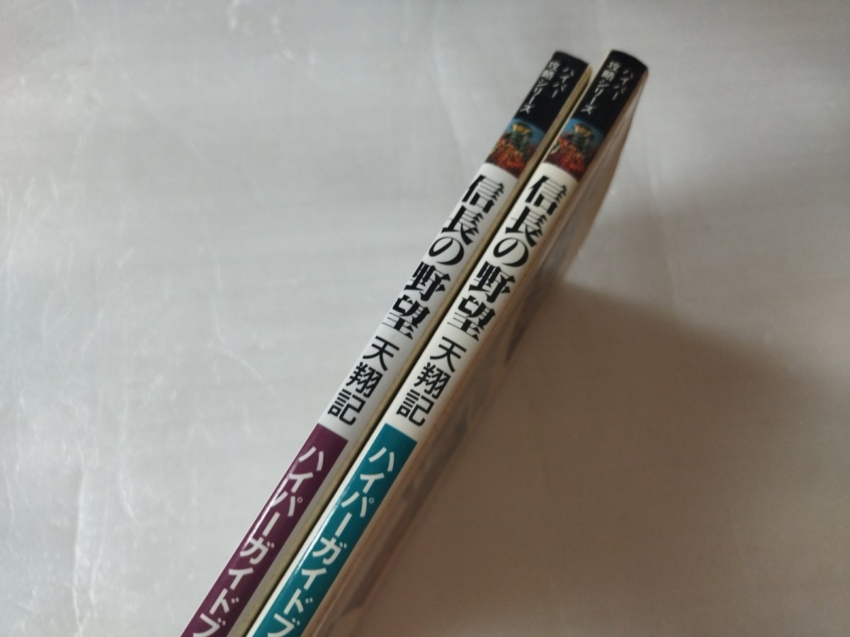画像3: セガサターン版 信長の野望 天翔記 ハイパーガイドブック 上巻 下巻 セット【7h7】 (3)