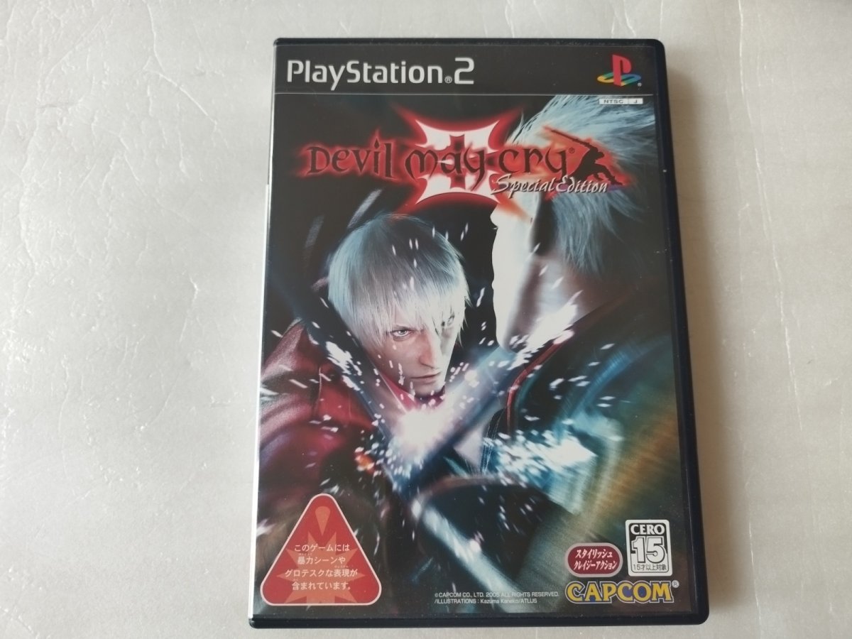 画像1: 【美品評価価格】デビルメイクライ3　箱説有　PS2プレイステーション2【7h7】 (1)