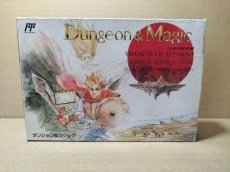 画像1: 【ソフト美品】ダンジョン＆マジック 箱説有　FCファミコン【5m2】 (1)