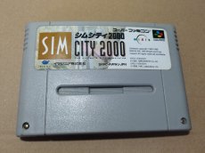 画像1: 【美品評価価格】シムシティ2000　箱説無　SFCスーパーファミコン【】 (1)